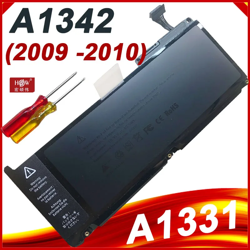 dead Revision Extensively Laptop Battery For Apple Macbook Pro 13 Mc207ll/a Macbook6,1(late 2009)  Mc516ll/a Macbook7,1 (mid-2010) A1342 A1331 Battery - Laptop Batteries -  AliExpress