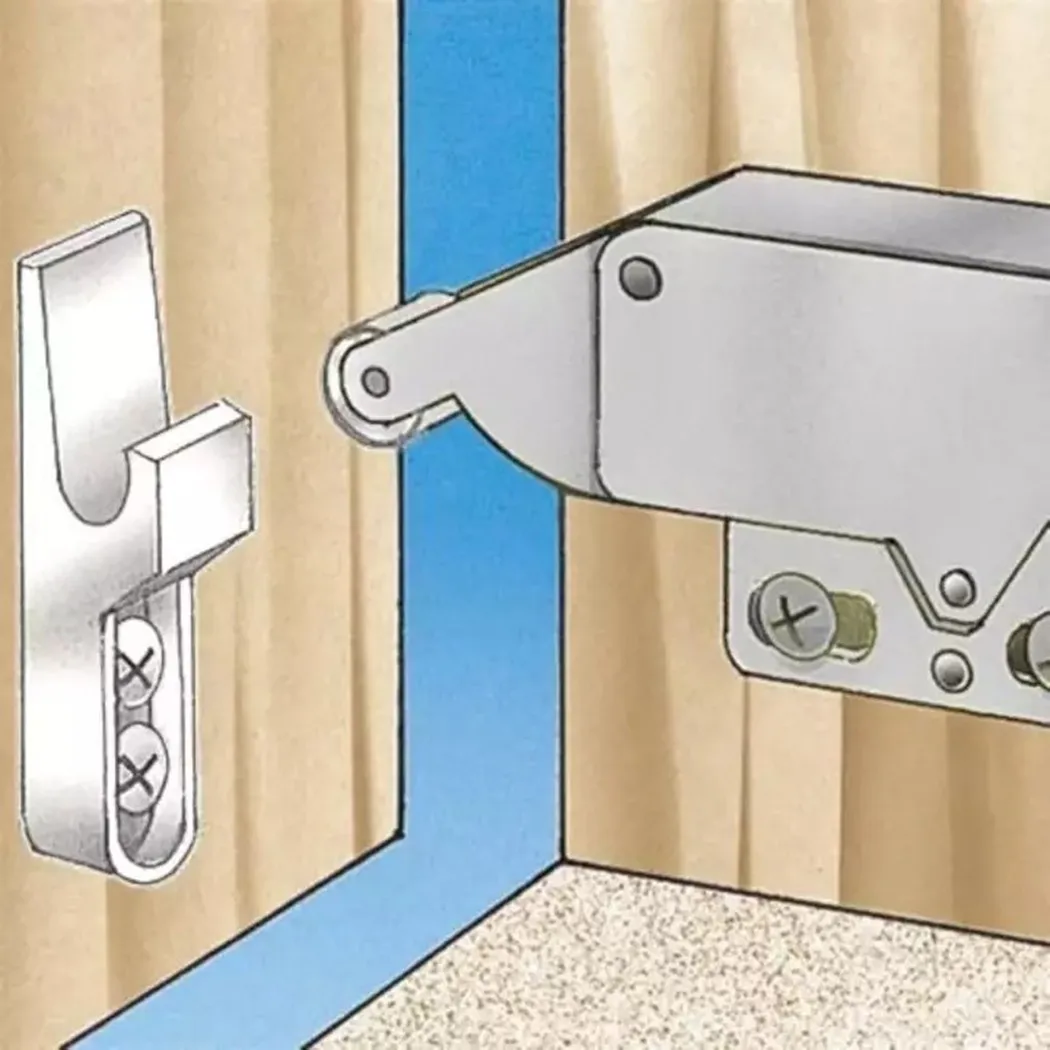 10pcs Stainless Steel Cabinet Hinge Repair Plate for Cabinet Furniture Hinges Mounting Kitchen Cupboard Door Fixing