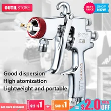 

High Quality Professional S710 Spay Gun 1.0/1.3/1.5/1.8mm Nozzle Gravity Airbrush For Car Painting