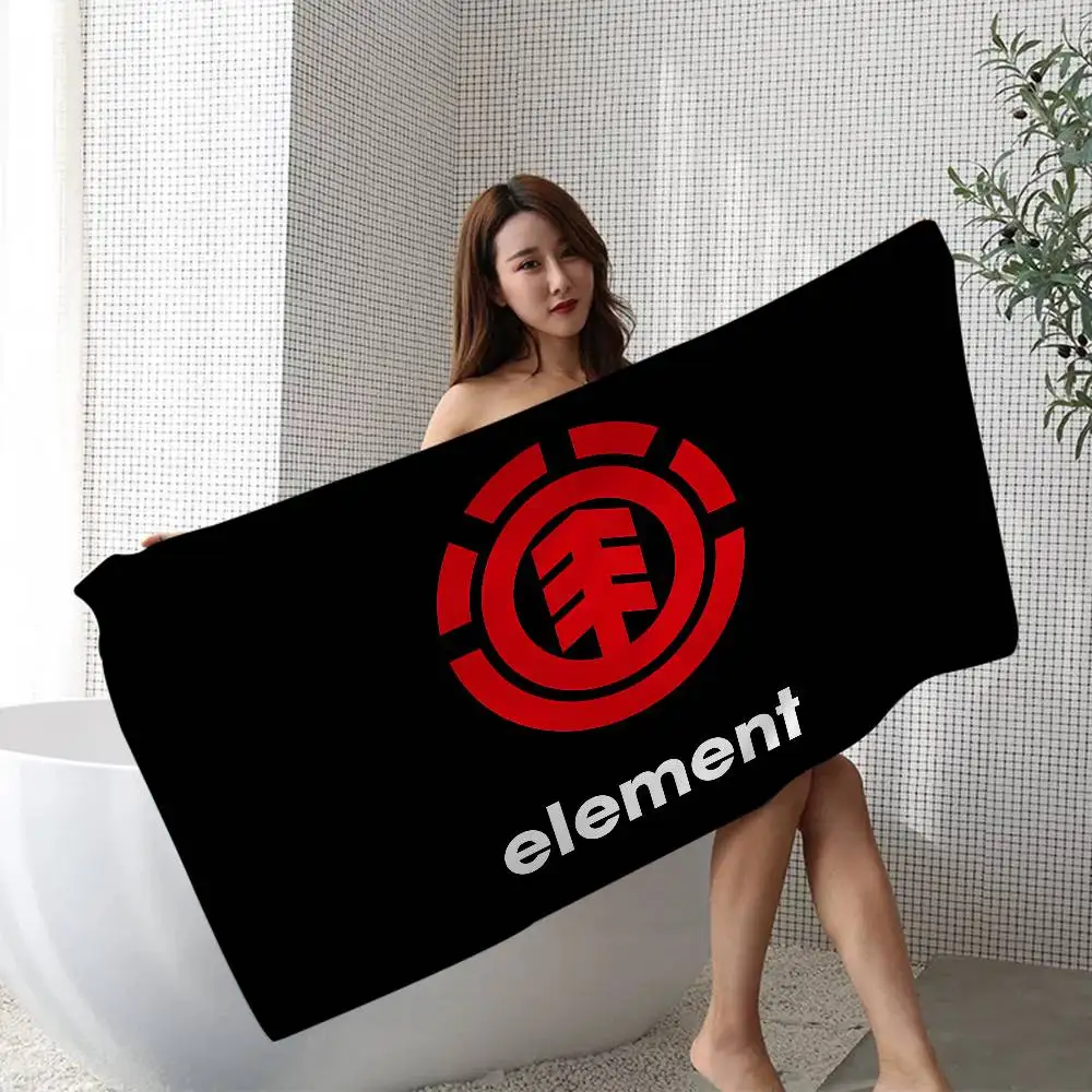 Element Skateboards Trend Microfiber Blanket Quick Drying Beach Towels Oversized Printing Super Absorbent Pool Towel Blanket
