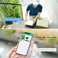 Ctronics 5MP 5G WiFi caméra de Surveillance extérieure 360 détection humaine suivi automatique caméra de sécurité couleur Vision nocturne Onvif 5