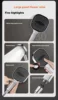 Xiaomi 13cm Large Panel 3 Modes High Pressure Shower Head Massage Shower Head With Filter Element Bathroom Accessories 2024 New 5