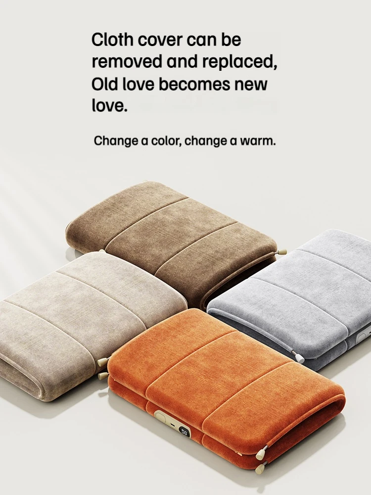 Graphene Hand Warmer Bag Portable Non-Water Heating Bracelet for Outdoor Travel Hiking Winter Power Bank Detachable Warmth