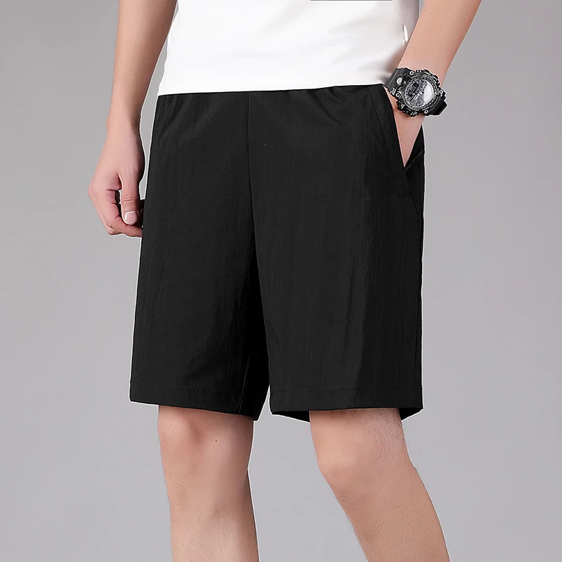 Plus Size 14XL 15XL Summer Men Solid Beach Shorts Mens Breathable Sport Shorts Men Large Quick Dry Jogger Shorts Male 12XL 13XL 4