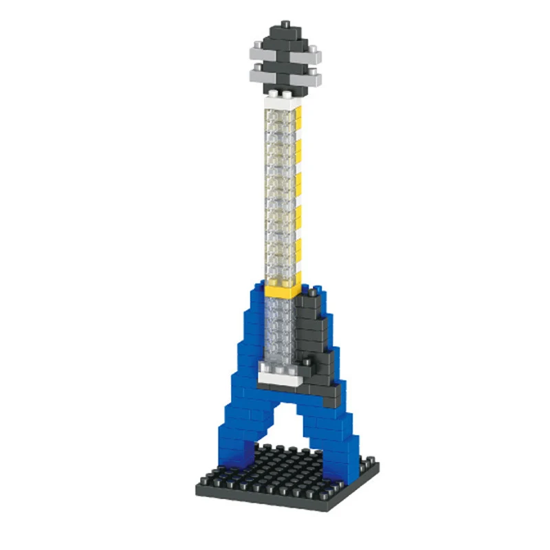 Musical Instrument Building Blocks - Mini Piano & Guitar DIY Assembly Educational Toy Set