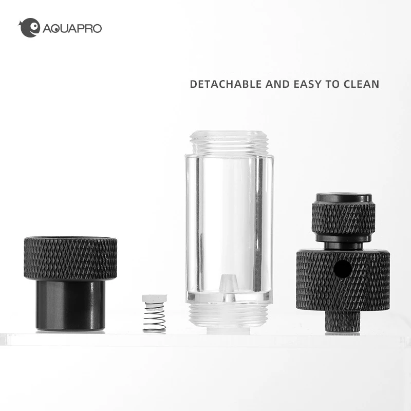 AQUAPRO CO2 Smart Bubble Counter Carbon Dioxide Bubbler Aquarium Accessories Fishing Tank Aquatic Plant CO2 Check Valve Cylinder 3