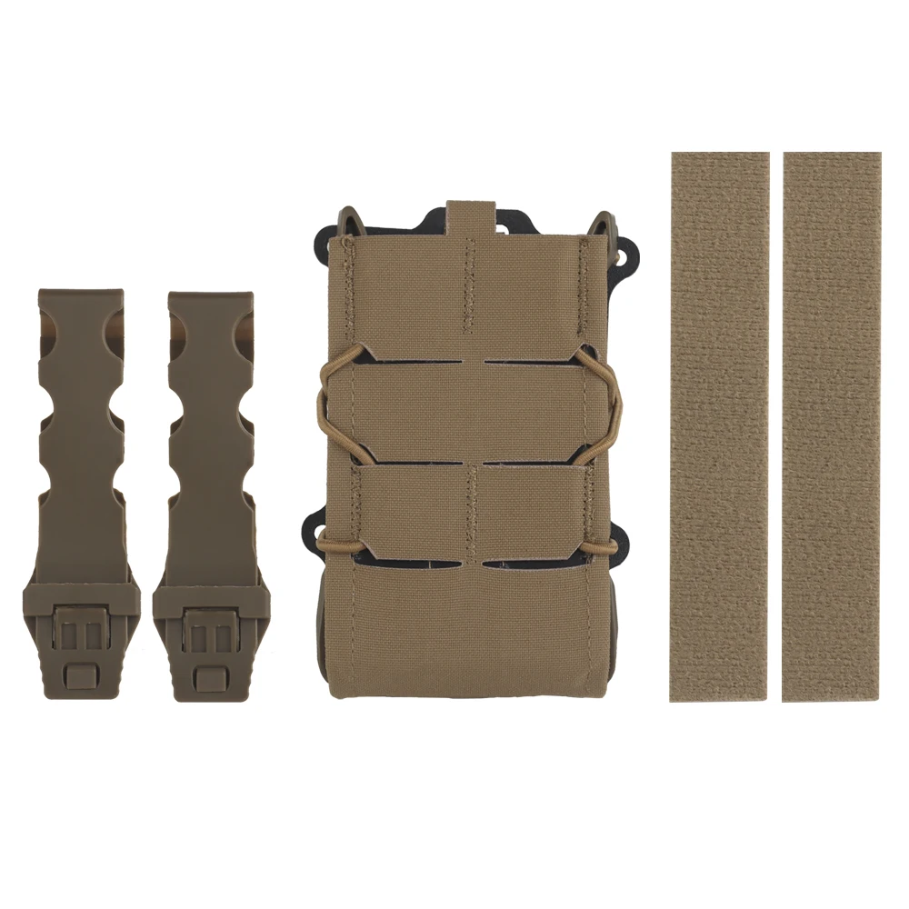 OPHIDIANTAC AK AR15 7,62 Doppel Magazin Tasche Jagd Pistole Pistole Tasche Elastische Molle Einstellbare Mag Halter – Detail 2