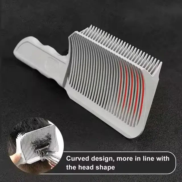 Professional Adjustable Hair Trimming Guide Set Neckline Shaving Template, DIY Self Haircutting System, Tool for Men (3pcs/set) 3