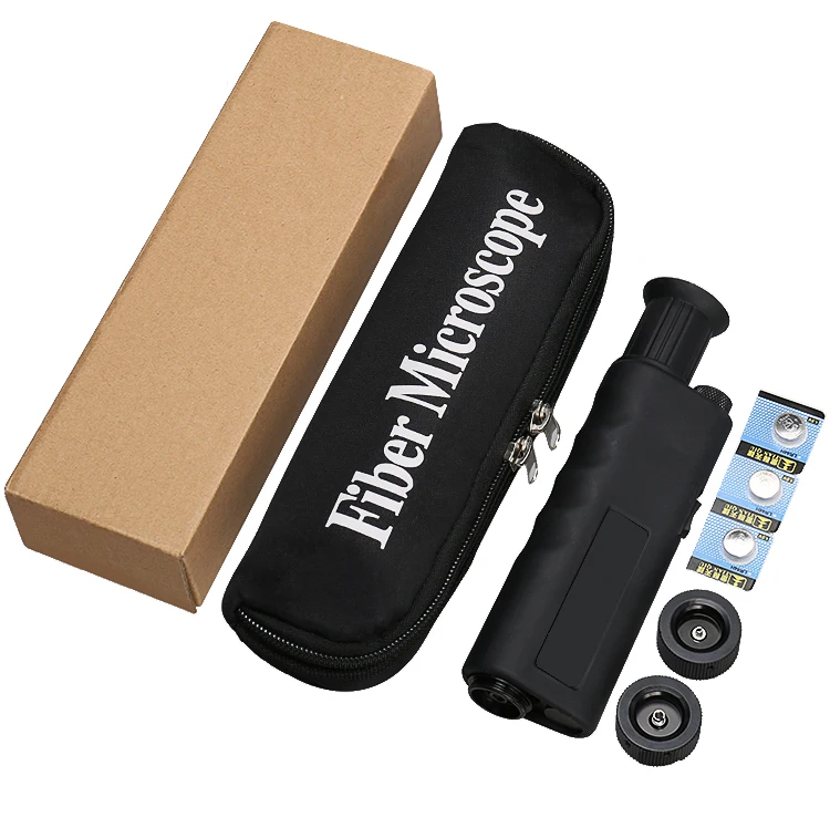 

Wholesale Fiber tools Portable Fiber Microscope 400X