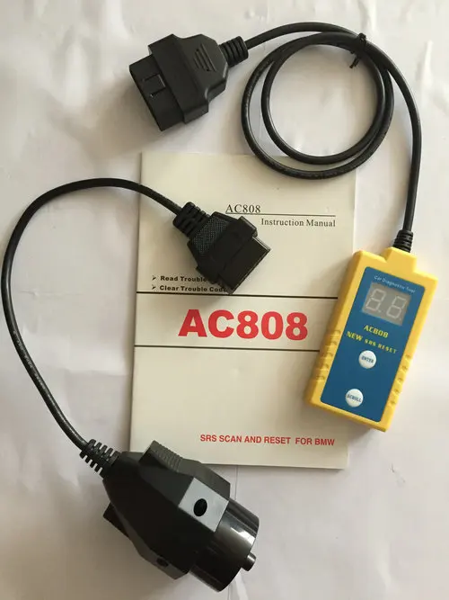 AC808 에어백 스캔/리셋 도구, B800 BMW 에어백 스캔/리셋 도구와 동일한 모델