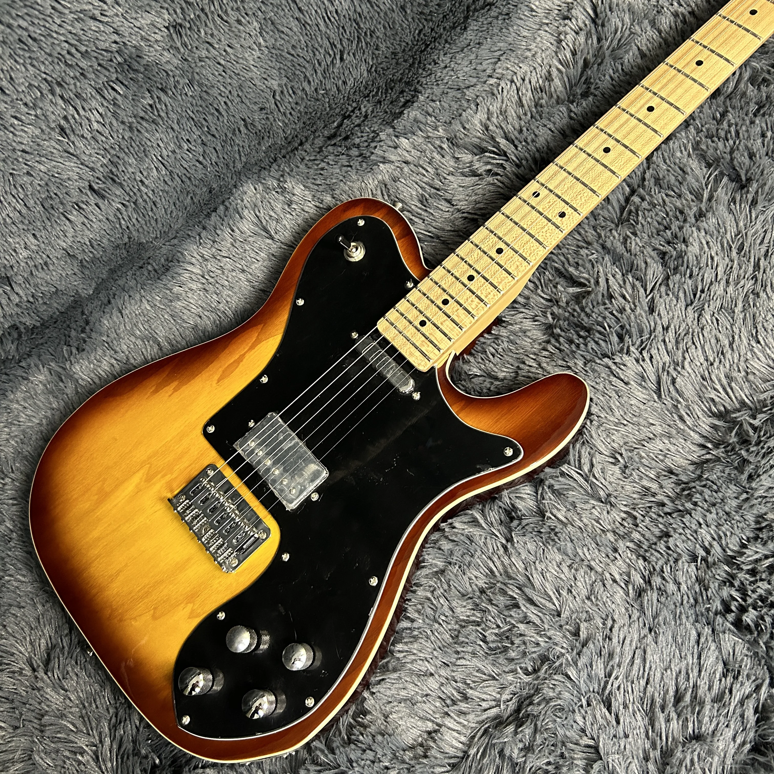 

Электрическая гитара Tele, корпус из липы, винтажный цвет Sunburst, Кленовая подставка, 6-струнная гитара, крутая, бесплатная доставка