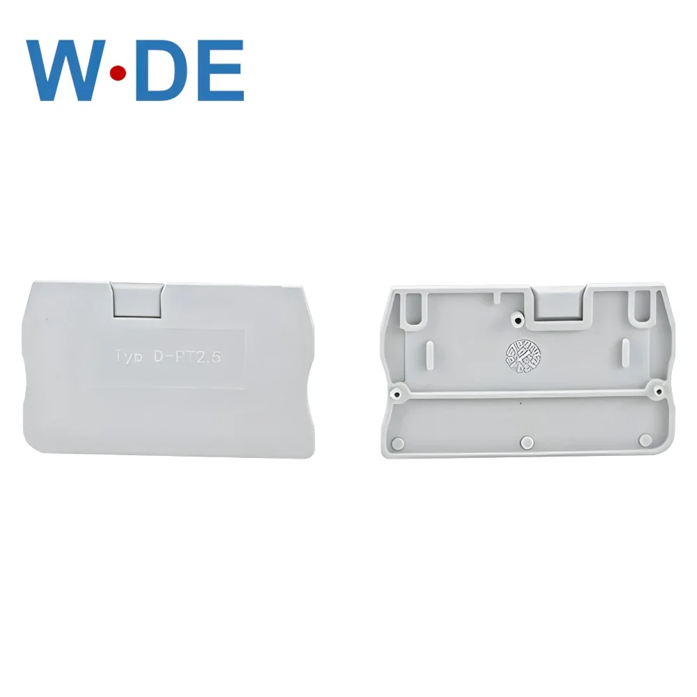 D-PT2.5 End Cover For PT2.5 Din Rail Terminal Blocks 1 Piece din rail terminal block