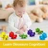 Letter/Number Learning Educational Toys, 26 Letters Color Matching Animal Toys, Writing ABC Color Matching Sorting Game, Montess 2