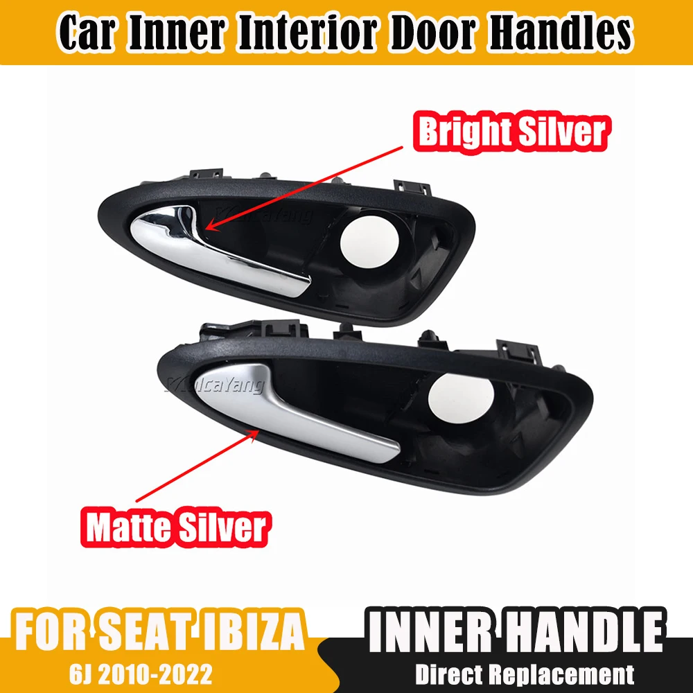 Inner Interior Car Door Handle For Seat Ibiza 2009-6J1837113A