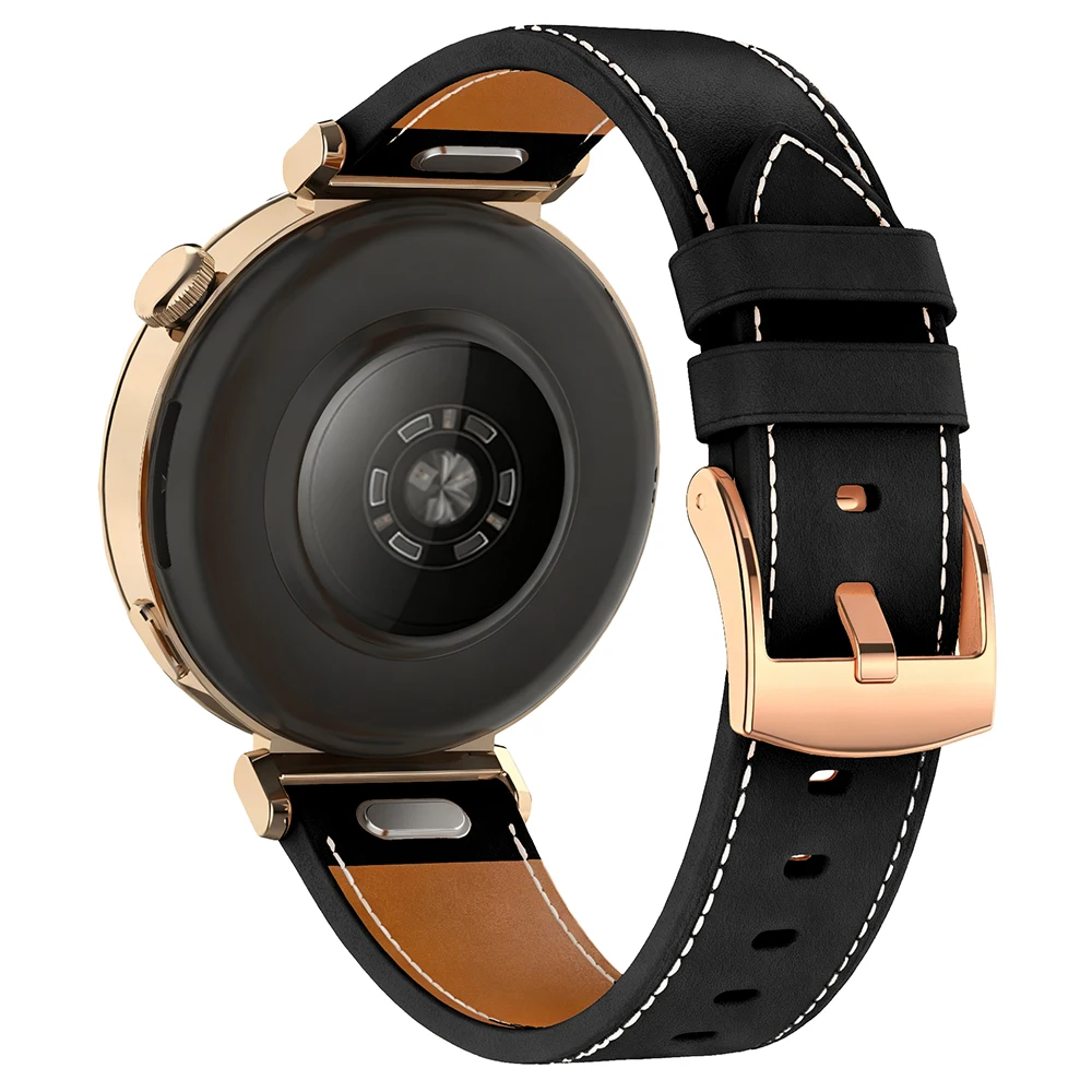 Premium Leather Watchband Bracelet, 18mm/20mm, Universal Fit