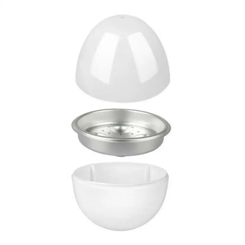 

Microwave Egg Steamer 4 Capacity Egg Cooker Poacher Boiler Egg Shaped Egg Steamer For Easy Breakfast Home Steamer Noodles Helper