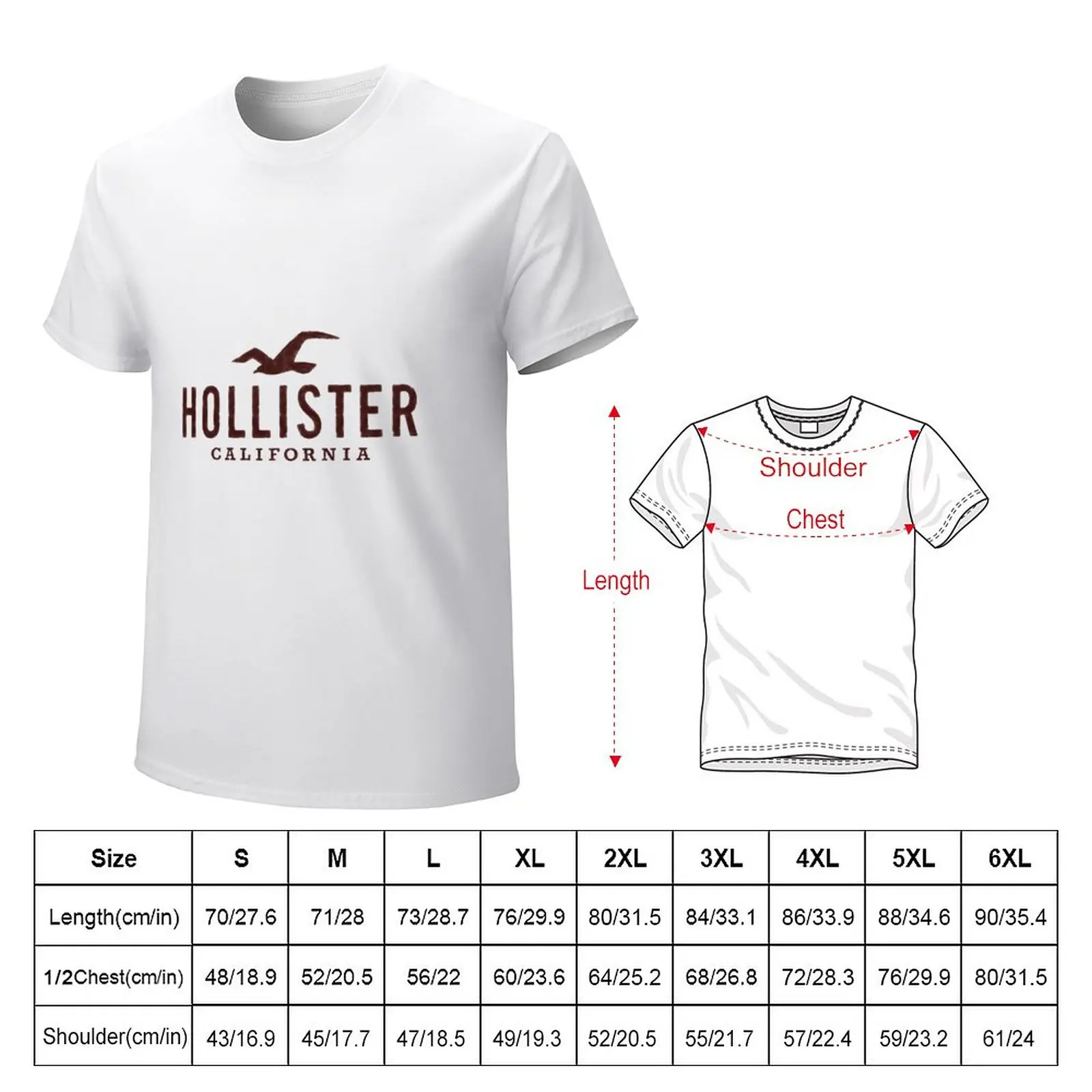 Hollister California T-Shirt animal print shirt for boys t-shirts man mens  T-Shirts funny - AliExpress