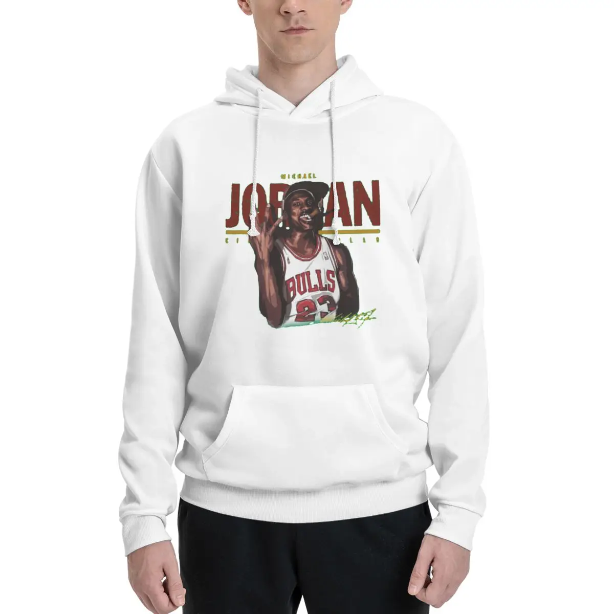 Stars Bulls Michapeler E Jordans Flying Chicago Couples Plus Maglione Con Cappuccio In Velluto Kawaii Pullover Con Corda Con Cappuccio Vendita Calda V