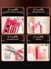 Kids Make Up Toys Simulation Haircut Kit Children's Hair dryer Role Playing Game Educational Toys For Girls Pretend Play Gifts 6