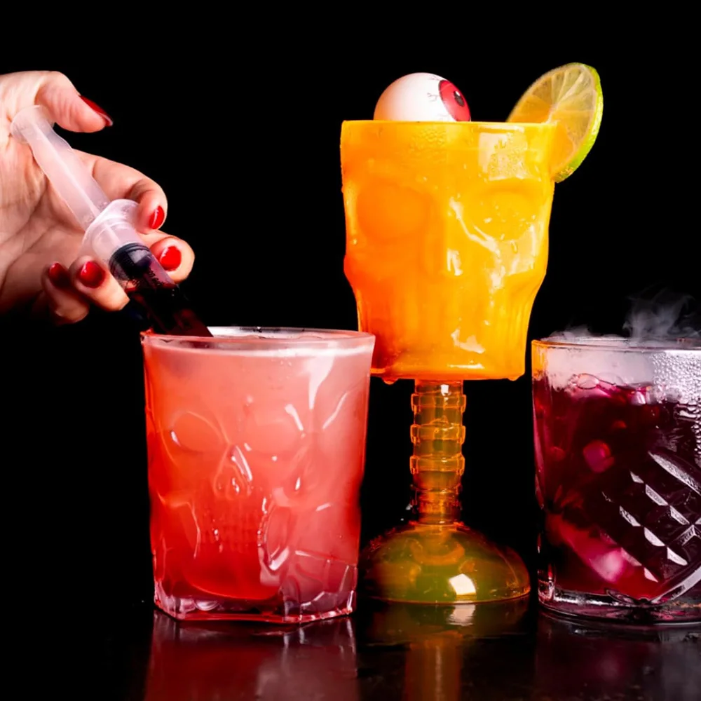Jello Party Shot Jelly Halloween Shot Syringes 10ml/cc Perfect for Plastic Halloween Thanksgiving Christmas plastic syringes