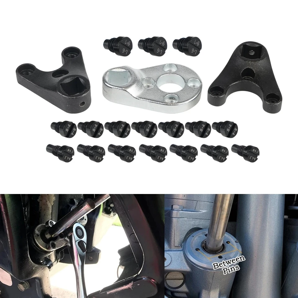 Focket Set Di 20 Chiavi Per Perno Di Inclinazione Fuoribordo - Compatibili Suzuki, Evinrude (MT0004, MT0006, MT0009)
