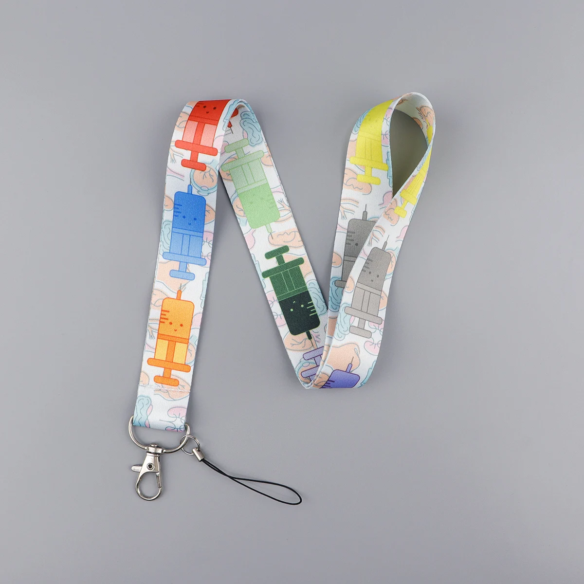 Medical Professional Badge & Key Lanyard with ID Holder