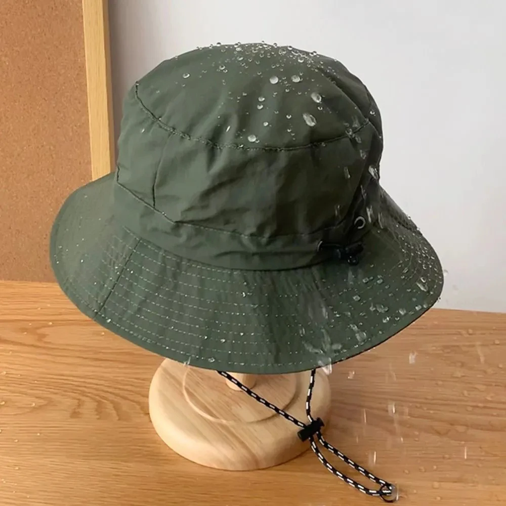 Fisherman Hat Women/Men Foldable Waterproof Summer Sun Anti-UV Protection Camping Hiking Mountaineering Caps Outdoor Hat 3