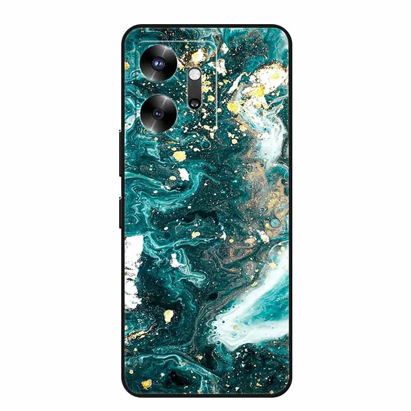 Marble Soft TPU Silicone Shockproof Phone Case - Protective Coque Cover
