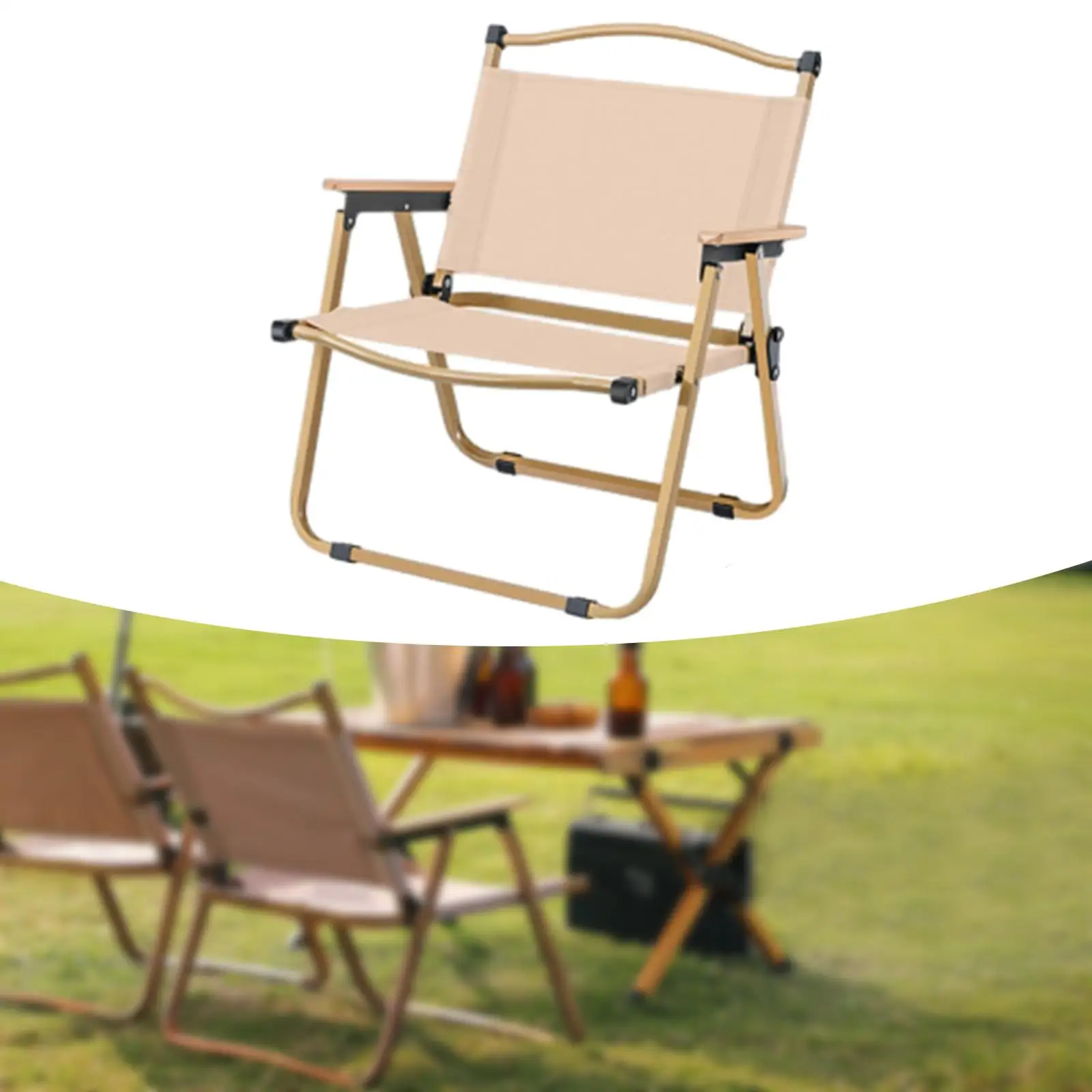 Camping Chair Portable Camping Chair Lightweight Heavy Duty, Sand Chair Camping