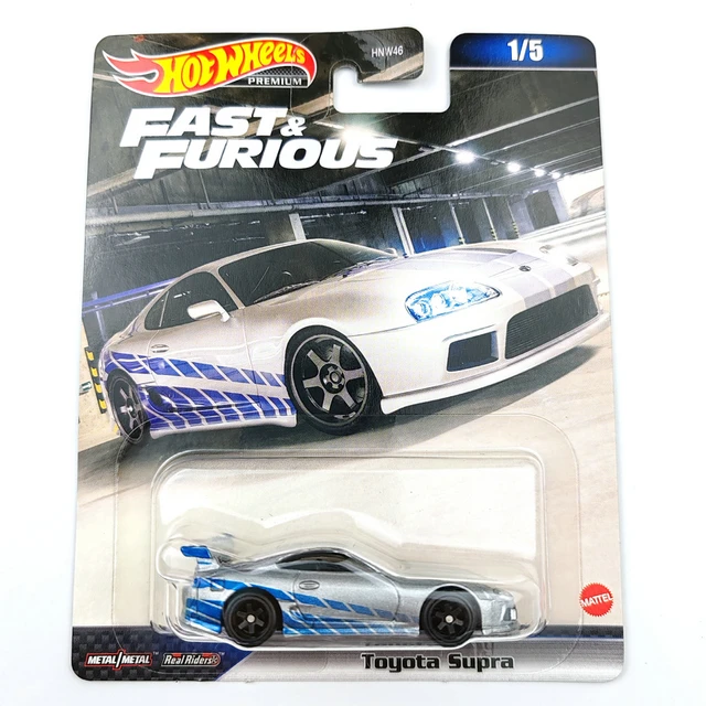 Hot Wheels Cars Fast and Furious TOYOTA SUPRA 1991 BMW M5 LAND