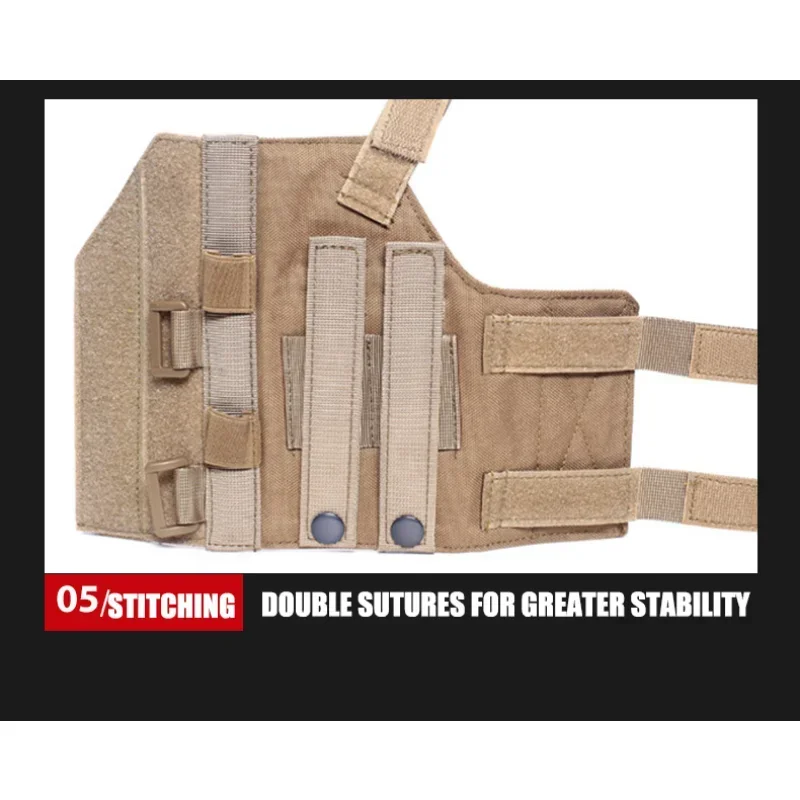 Gun bag gun accessories gun holster 1PC Outdoor MOLLE bag leg quick pull out organizer bag portable hide quick pull organizer accessories holster