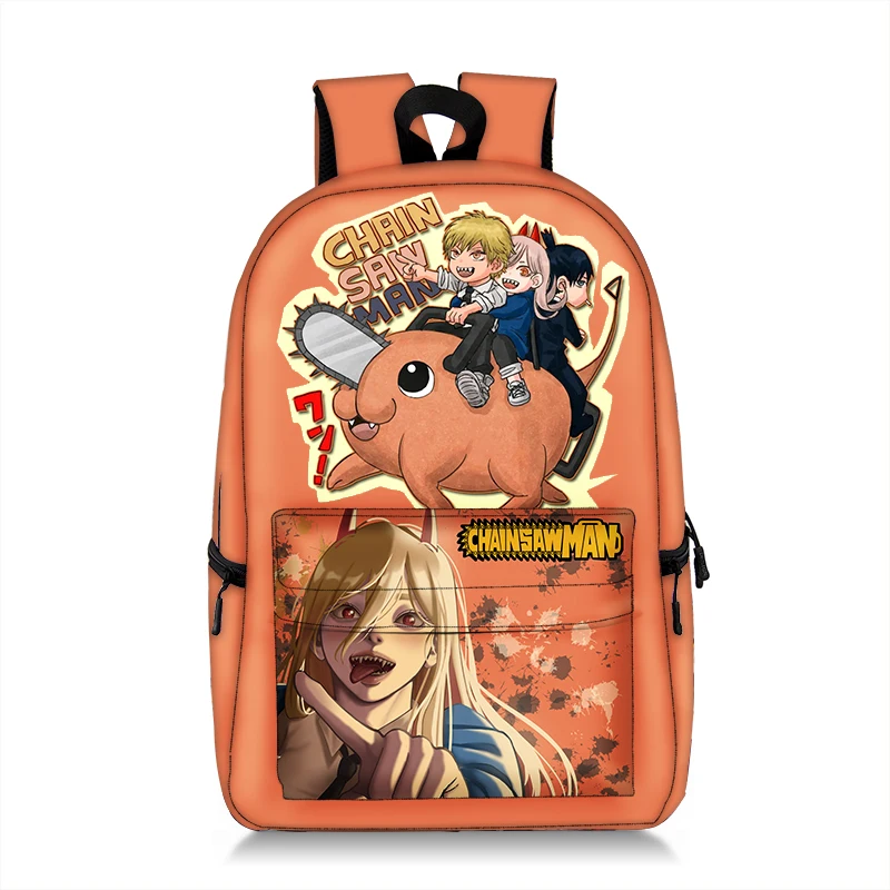 Chainsaw Man Denji Unisex Adult Black Laptop Backpack