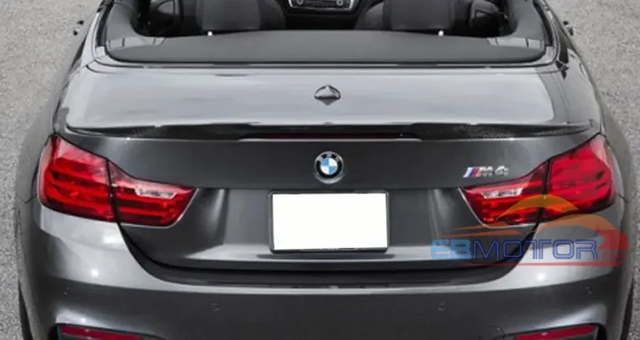 ebmotor-com Real Carbon Fiber Trunk lip Spoiler for BMW F33 F83 M4 Convertible 2014UP 8_7281