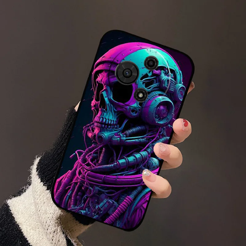 Fashionable Cute Painting Soft TPU Silicone Phone Cover - Protective Case