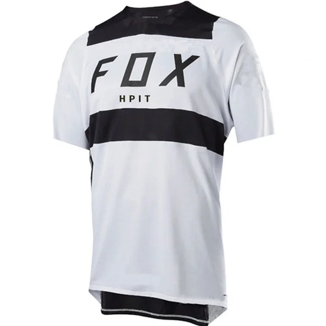 Motorcycle Mountain Bike Team Downhill Jersey MTB Offroad DH Bicycle Locomotive Shirt Cross Country Mountain Hpit Fox Jersey