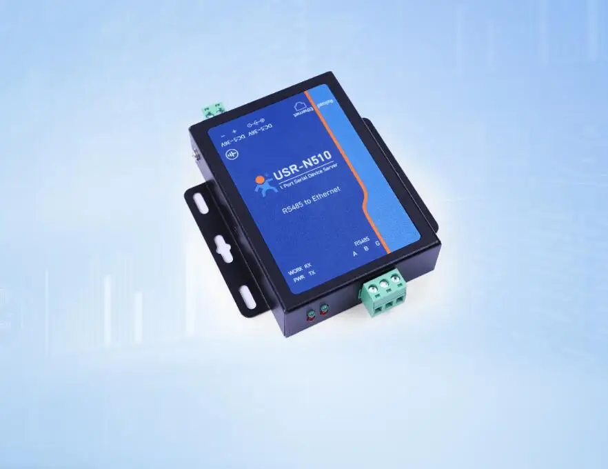 USR-N510 1포트 직렬 RS485 /RS232 /RS422-이더넷 변환기 MQTTS Modbus RTU 게이트웨이