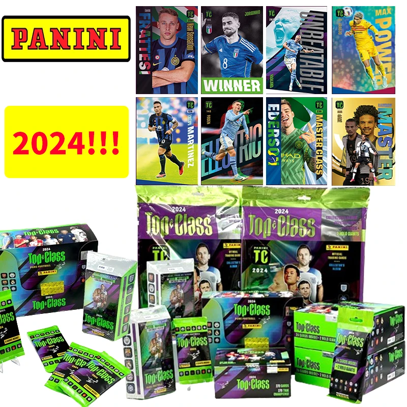 2024 Panini Topclass Football Star Collection Card Ufficiale Genuino Reggiseno Messi Rare Game Toys Regalo Di Compleanno Di Natale