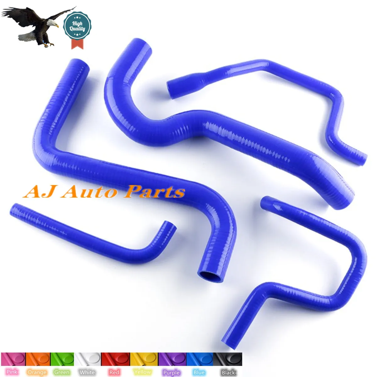 

For 1995 1996 1997 HOLDEN COMMODORE VS 3.8 V6 Silicone Coolant Radiator Hose （ 3-PLY Hose ）