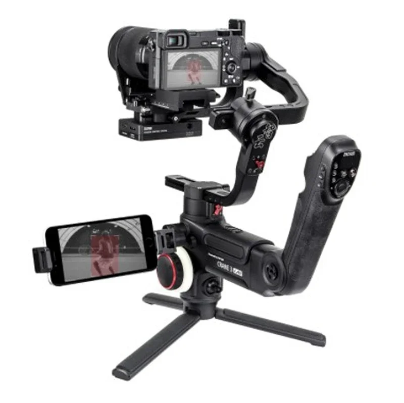 

Zhiyun Crane 3 Lab Via Touch Control 3-Axis Wireless Handheld Gimbal Stabilizer For DSLR Camera PK DJI Ronin S