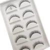 New 5 Pairs Natural Mink False Eyelashes Makeup Short Eyelash Extension Fake Eye Lashes Faux Cils Make Up Beauty Cilios 4