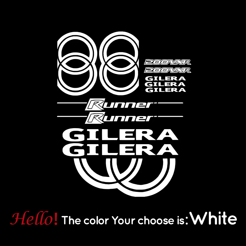 CTCM is suitable for gillera graphic scooter, runner, moped car decal, personalized waterproof and interesting sticker pvcjp