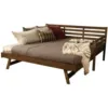 Furniture Twin to King Size Daybed with Pop Up Trundle in Wood,No Box Spring Needed, Easy Assembly,Up to 500 lbs Weight Capacity 4