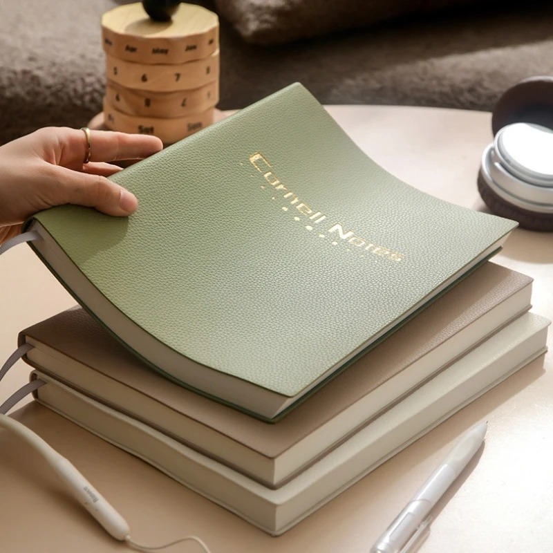 Soft Leather Large Notebook for Study Office Journaling