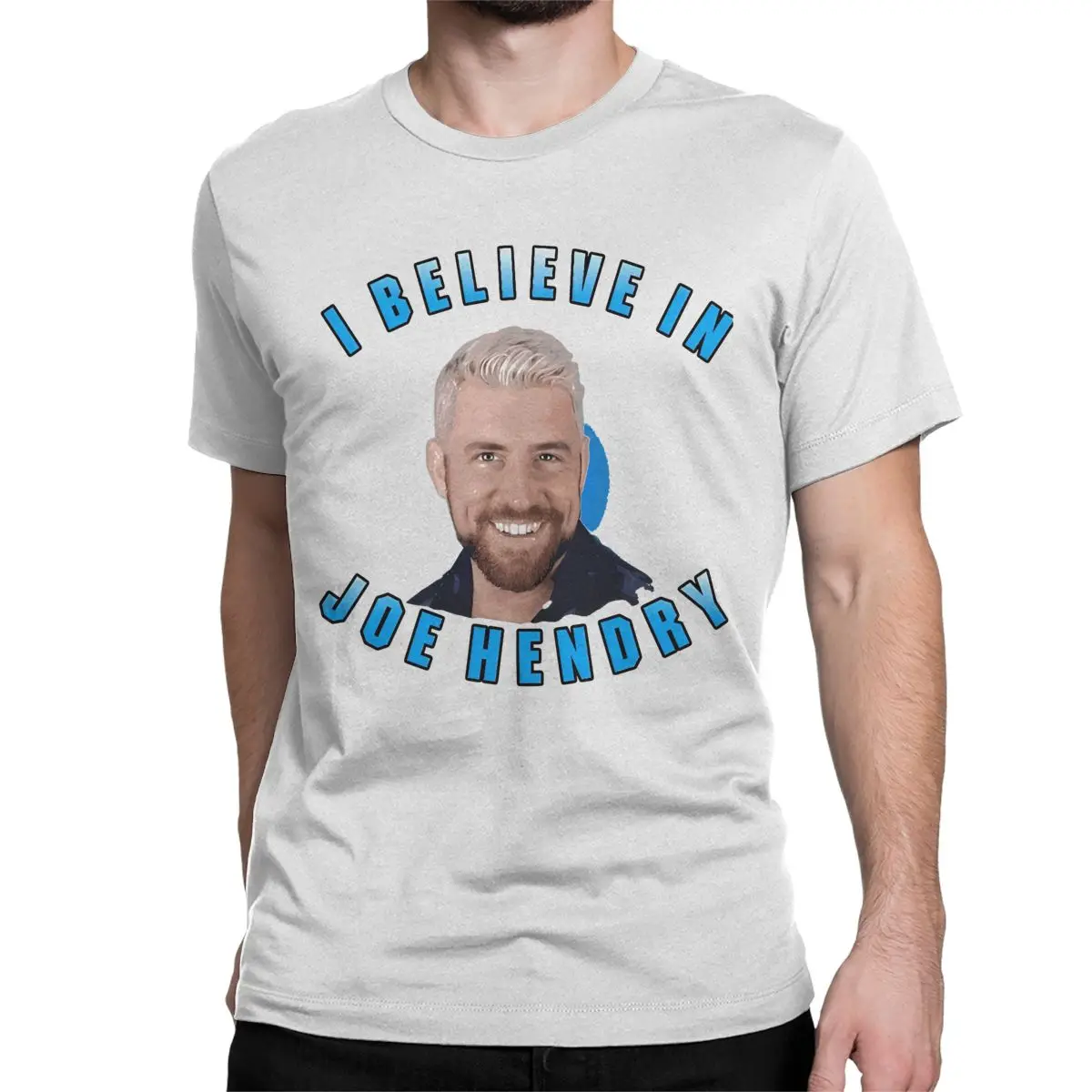 thumbnail image 1 of Camisetas divertidas de Joe Hendry para hombre y mujer, de algodón, con cuello redondo, de manga corta y estampado., 1 of 7