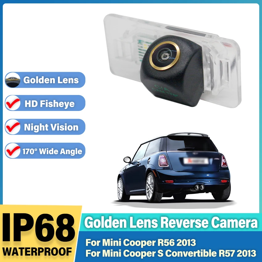 Hohe Qualität Auto Kamera Für Mini Cooper S Cabrio R57 2013 R56 2013 Rückansicht HD CCD 1080P Zurück parkplatz Bild Zubehör