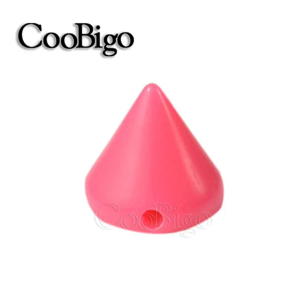 Trimming Shop 100pcs Spike Studs Spike Punk Leather Rivets Metal Rivets