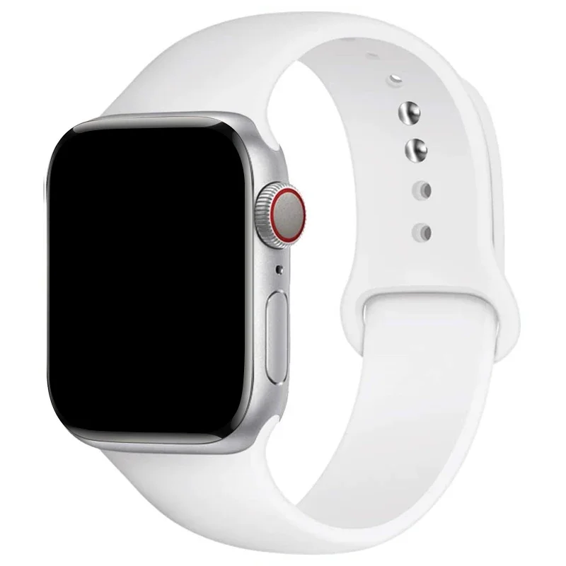 Silicone Sports Band for Smartwatch - Adjustable Loop Bracelet