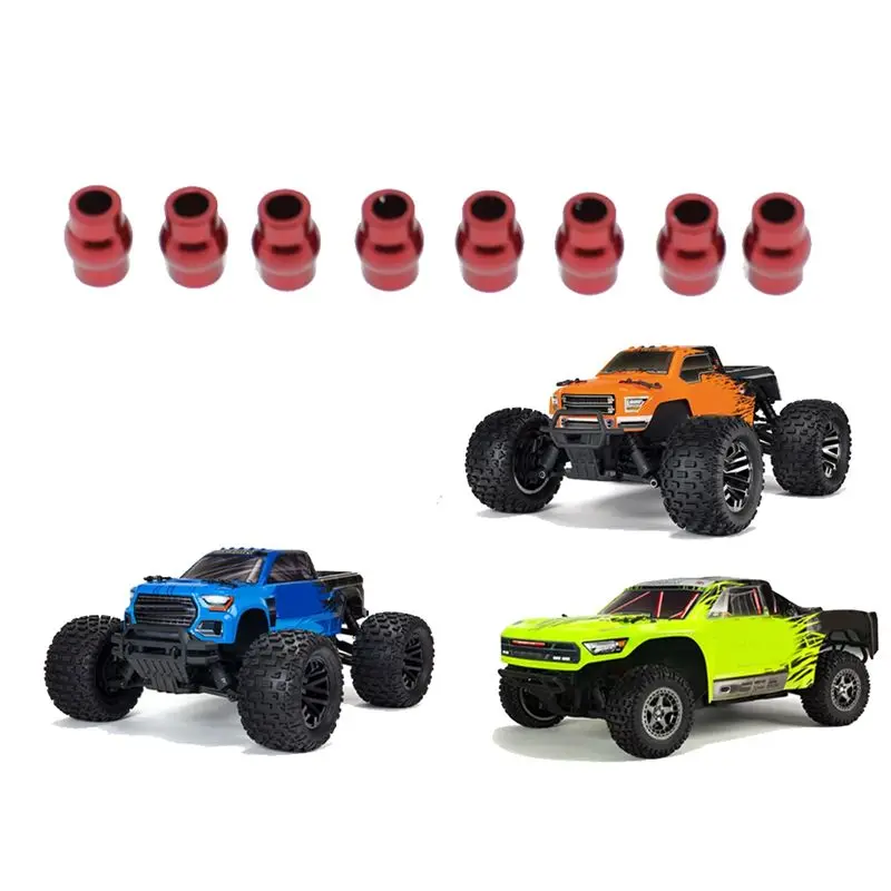 AEE9-22Pcs 알루미늄 합금 피벗 볼 헤드 세트 AR330515 Arrma 1/10 4X4 Granite Mega Senton Typhon RC 자동차 업그레이드 부품 액세서리