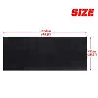 Black 47x114cm Cooker Hood Extractor Activated Carbon Filter Cotton for Smoke Exhaust Ventilator Home Kitchen Range Hood Parts 1