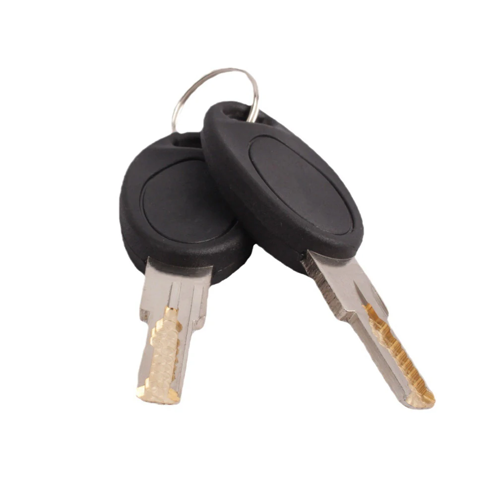 RV Roof Lock Kit with 2 Keys & 2 Cylinders-Aluminum Alloy No-Damage Installation Easy Disassembly Camper RV Accessories